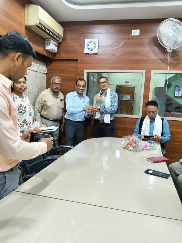 Industrial visit by Hon_ble MLA of Govt. of Mizoram
